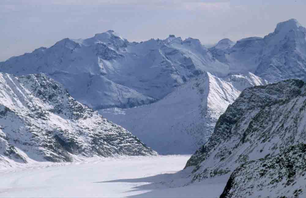95 - Suiza - paisaje en invierno